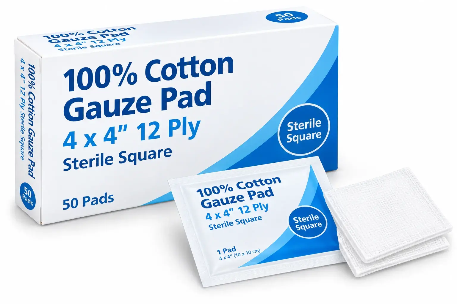Gauze Pads Sterile 4x4"